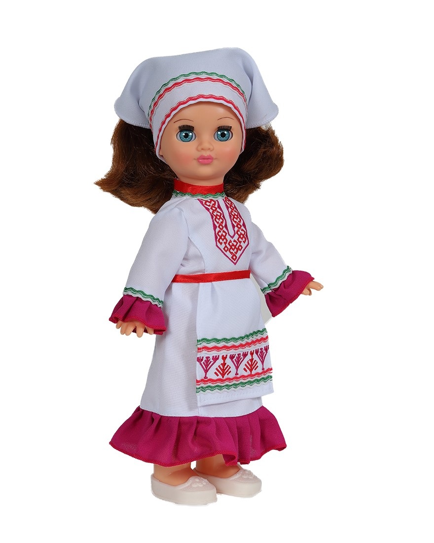 Интерактивная кукла Весна Элла в марийском костюме, 35 см, в2850/о