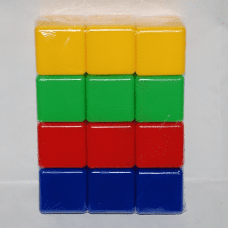 Кубики "Веселые кубики" 12 дет (Новокузнецк)