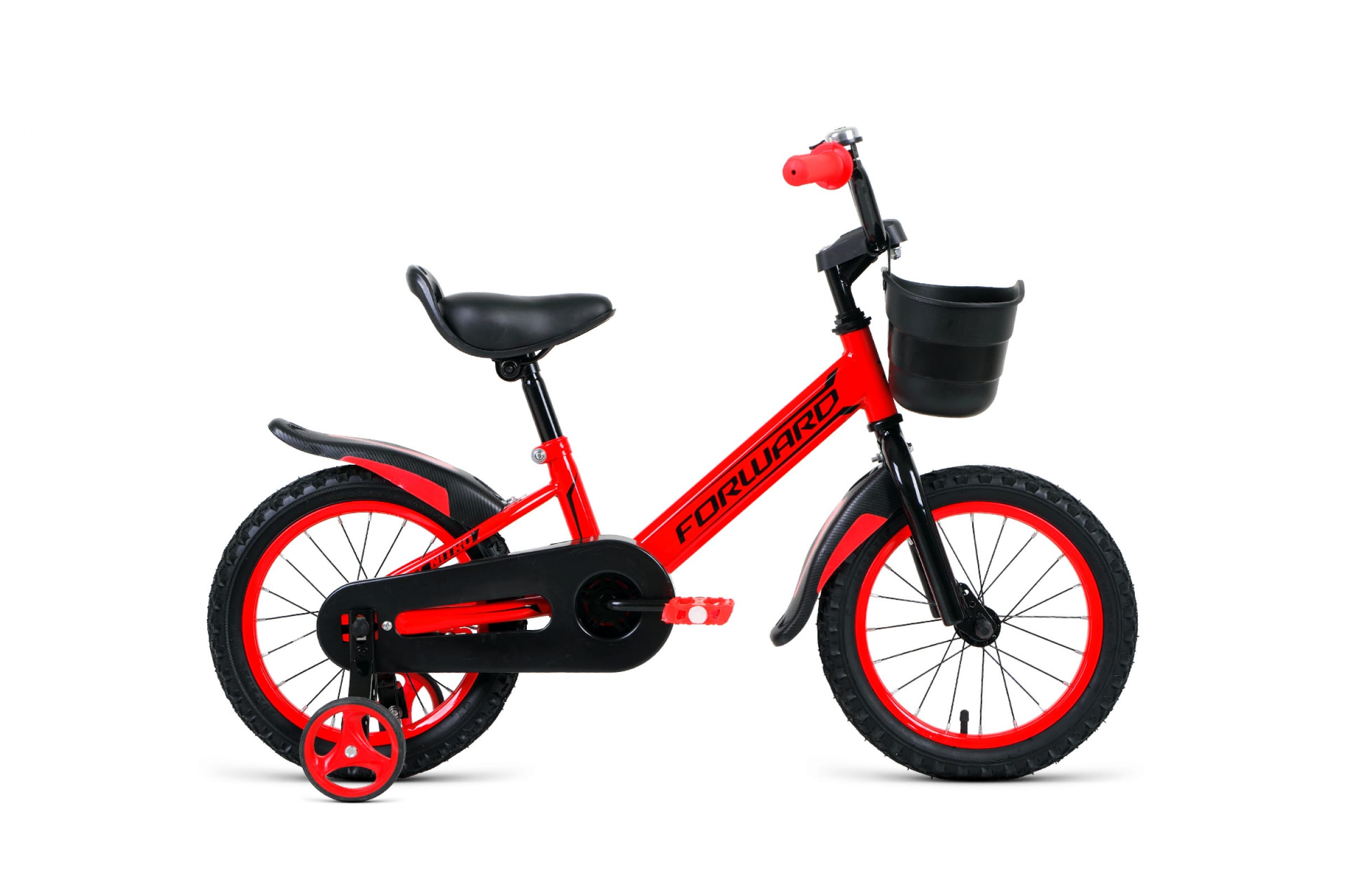 Велосипед 2-х колес. 14" 1 ск. NITRO 2020-2021, красный (FORWARD)