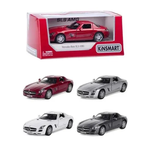 Машина ин. мет. 1:36 Мерседес-Бенц SLS AMG кор.