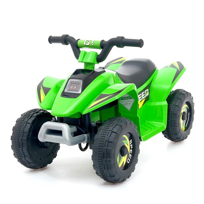 Электромобиль "Квадроцикл", цвет зеленый   5217523