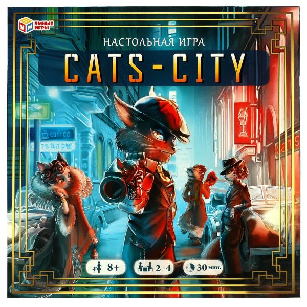 Настольная игра "Cats-city" 4680107974280 (10) (Умные игры)