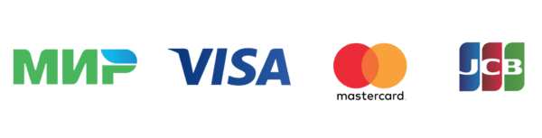Способы оплаты в интернет-магазине prodetej МИР VISA International Mastercard Worldwide JCB