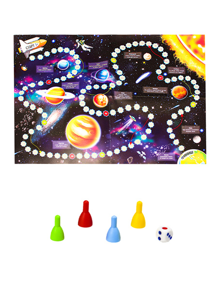 Игра-ходилка макси "Космические приключения" (ИН-7395)