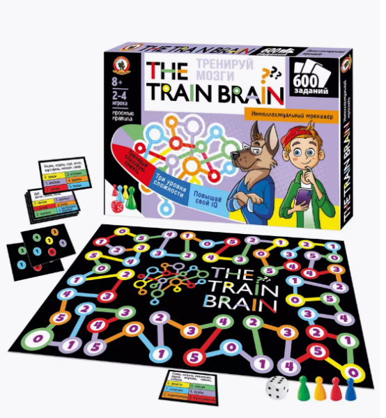 Викторина для всей семьи "Тренируй мозги. The Train Brain" (Р.с.)