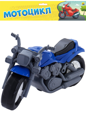 Мотоцикл "Крузер" синий И-3402