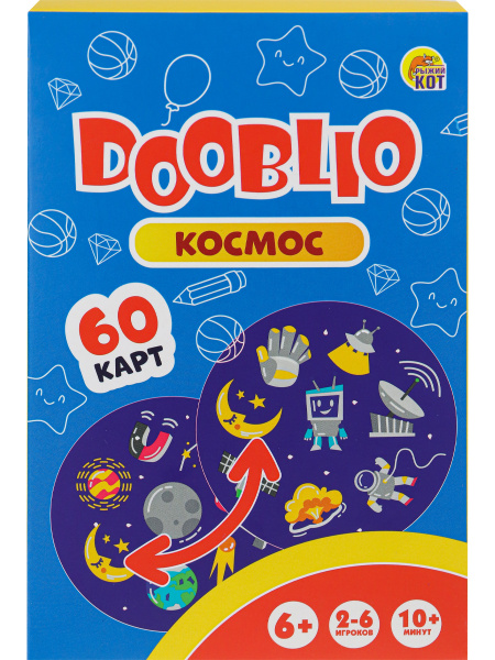 Dooblio "Космос"  (60 карт) (Арт. ИН-3257)