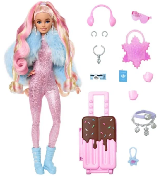 Barbie Экстра Fly Снежная (Mattel)