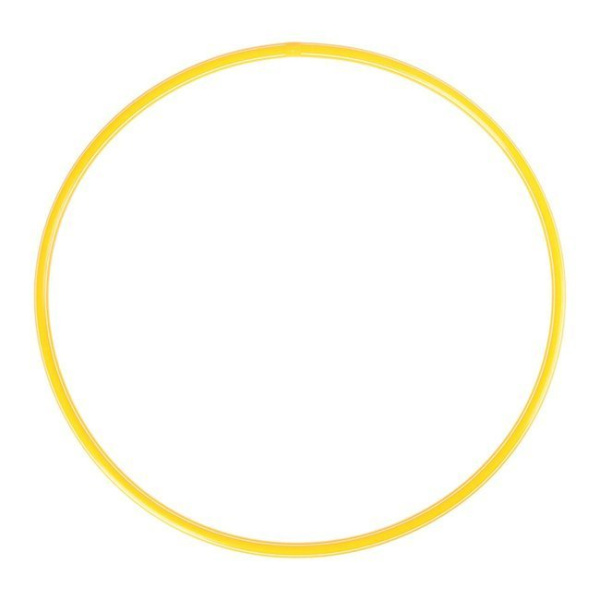 Обруч, диаметр 90 см, цвет желтый (Крошка Я)