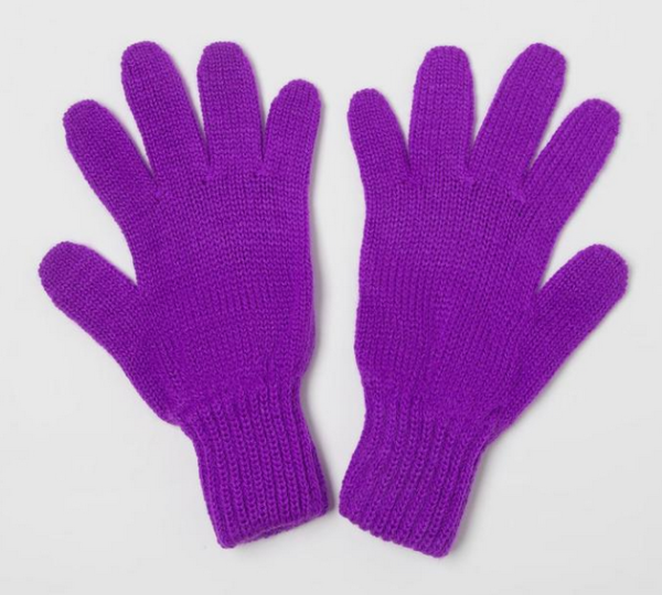 Перчатки для девочки, цвет фиолетовый, р. 14/ 5305714 СНЕЖАНЬ