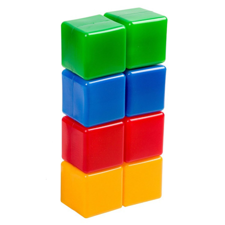 Кубики 8 дет. 5020 (Юг-пласт)