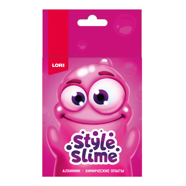 Химические опыты Style Slime "Розовый" (Lori)